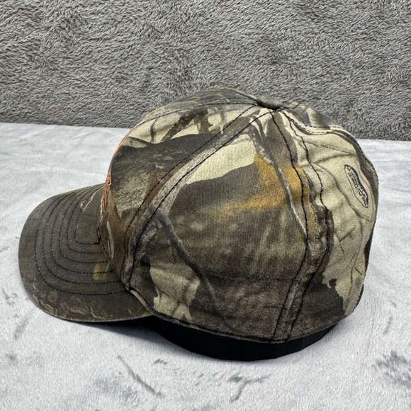 Rocky Mountain Elk Foundation Camo Baseball Cap Big Game Banquet Realtree - Picture 10 of 10